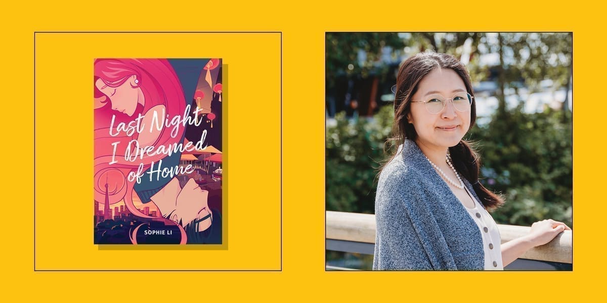 Sophie Li and the cover of Last Night I Dreamed of Home